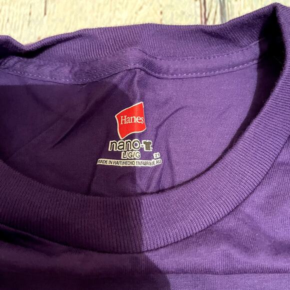 Demi Lovato Top Womens Large Purple Graphic 2012 North American Tour Tee T-Shirt - Picture 3 of 4